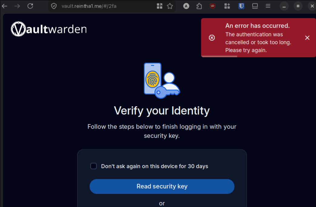 Hardware security token