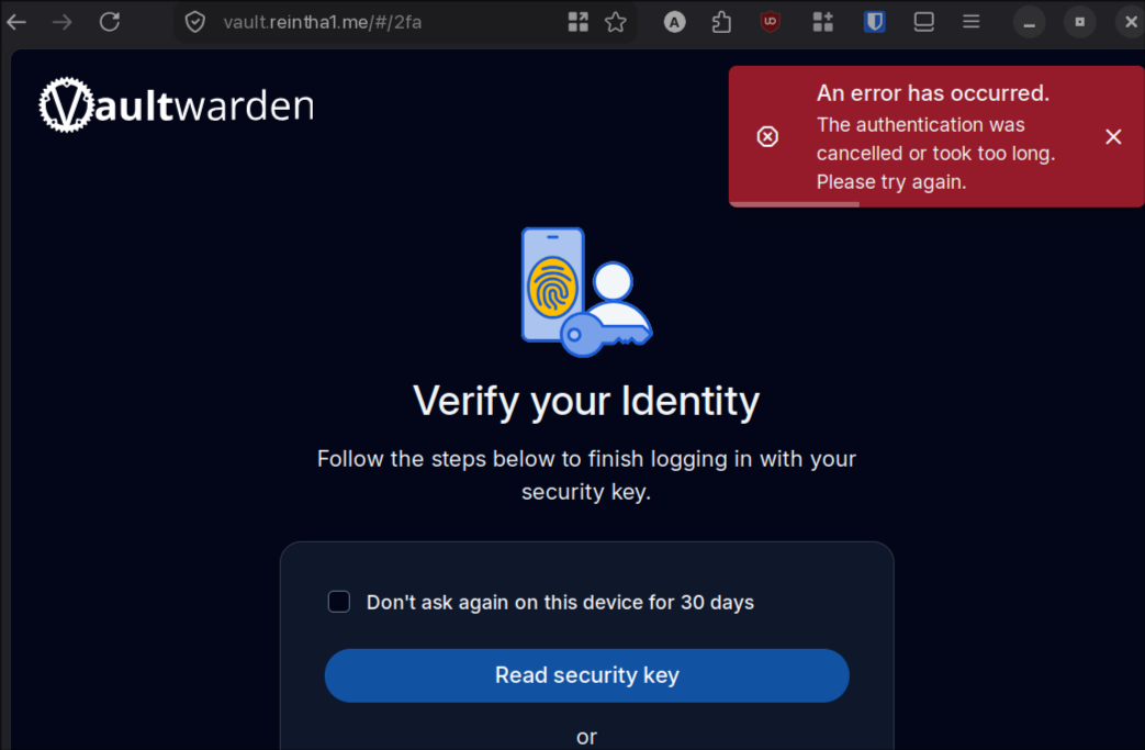 Hardware security token